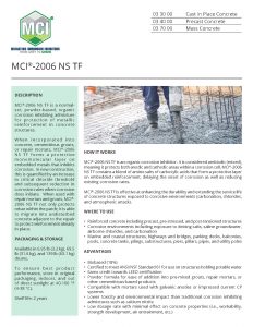 MCI®-2006 NS TF