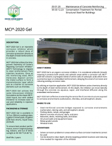 MCI®-2020 Gel