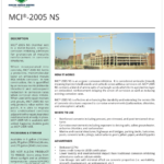 MCI®-2005 NS PDS