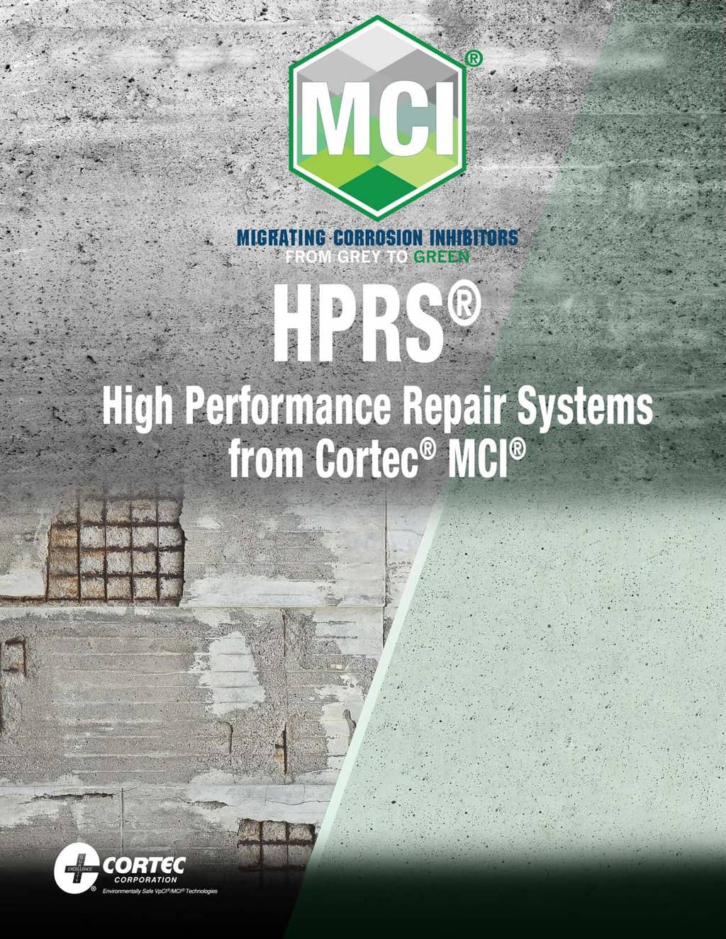 High Performance Repair Systems brochure showing mci products