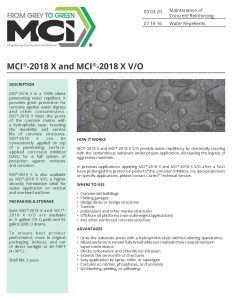 MCI 2018 X and MCI 2018 X VO Page 1